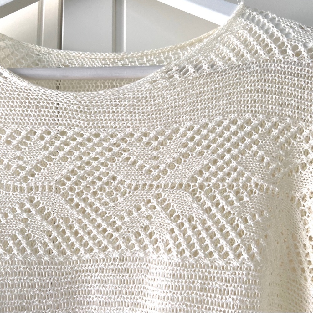 Cream Knit Sweater - Picture 3 of 3